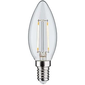 Paulmann 28573 LED lamp druppel 2,5W dimbaar verlichtingsmiddel helder peer verlichting 2700 K E14,1 Stuk (pak van 1)