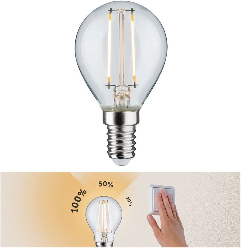 Glas Druppels - Retro - Energiezuinig - 3-Traps Dimbaar