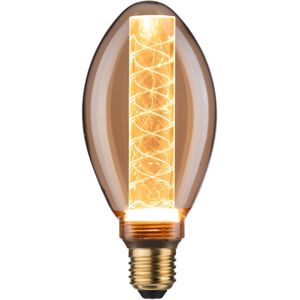 Paulmann 28600 LED lamp B75 Inner Glow 4W Retro verlichtingsmiddel goud met binnenkolf glas 1800 K goudlicht E27
