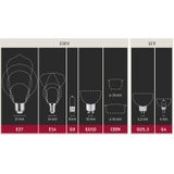 Paulmann Filament 230 V LED-gloeilamp E27  1055lm 9W 2700K  Mat 28621 - wit 28621