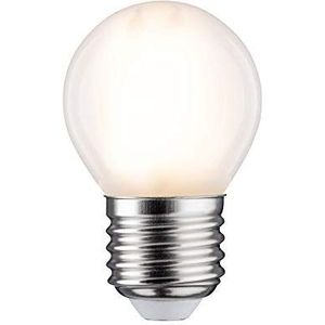 Paulmann 28635 LED-lamp, druppelvorm, 5 W, klassieke dimbare lamp, mat, 2700 K, warm wit, E27