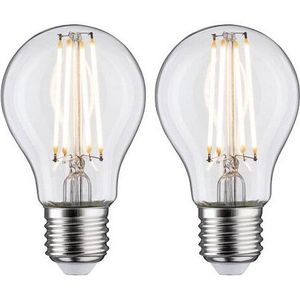 Paulmann - LED-lampen - Warmwit - E27-fitting - 2x7 W