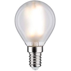 Paulmann 28728 LED lamp druppel 5W dimbaar verlichtingsmiddel mat wit verlichting kunststof licht 4000 K E14