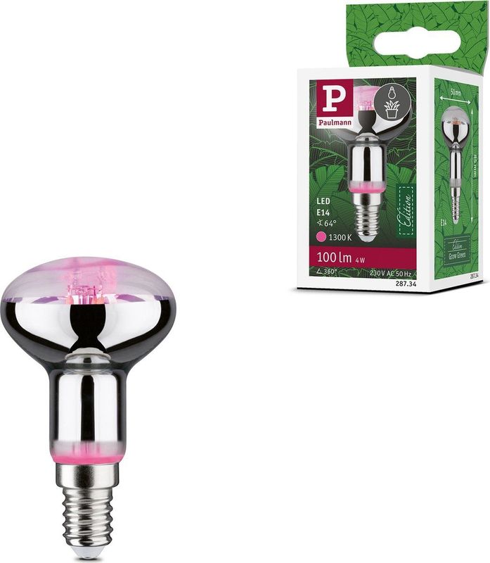 Paulmann - Plantenlamp - Groen - LED - E14 Fitting