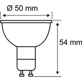 Paulmann - Reflectorlamp - DIM TO WARM - Goudlicht tot Warmwit - LED