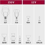 Paulmann - Plantenlamp - Verlichting - Groen - E27-Lampvoet - LED-Techniek
