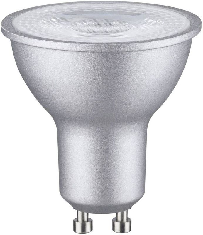 Paulmann - 28753 - Led-Reflector - Chroom - 7W Dimbaar - Warm Wit 2700K GU10
