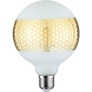 Paulmann 28770 LED lamp G125 globe 4,5W dimbaar verlichtingsmiddel ringspiegel goud efficiënt licht glas goudlicht 2600 K E27