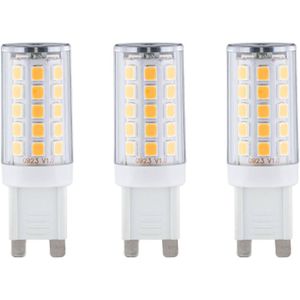 Paulmann 28808 LED-lamp Energielabel F (A - G) G9 2.5 W Warmwit (Ø x h) 17 mm x 50 mm 3 stuk(s)