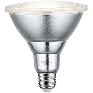 Paulmann 28826 LED lamp PAR38 1000lm 13,8 watt dimbaar verlichting zilver peren 3000 K E27