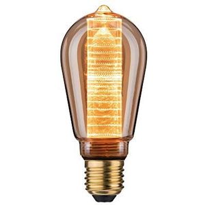 Paulmann 28830 LED lamp InnerGlow 120lm 3,6 Watt dimbare verlichting goud vintage glas 1800 K E27