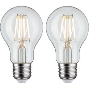 Paulmann 28856 LED lamp peer filament E27 230V 2x470lm 2x5W 2700K helder lampen verlichtingsmiddelen