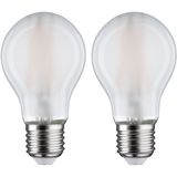 Paulmann - LED Lampen - E27 - 2x7W - Oogvriendelijk Licht