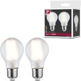 Paulmann - LED Lampen - E27 - 2x7W - Oogvriendelijk Licht