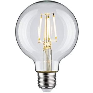 Paulmann 28954 LED-lamp Energielabel F (A - G) E27 Globe 4.8 W = 40 W Warmwit (Ø x h) 80 mm x 120 mm 1 stuk(s)