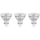 Paulmann 28977 LED-lamp Energielabel E (A - G) GU4 Reflector 1.8 W Warmwit (Ø x h) 35 mm x 37 mm 3 stuk(s)