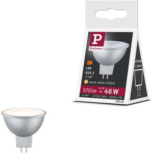 Paulmann - LED-Reflector - 6,5W - 2700K - GU5,3 - Oogvriendelijk Licht