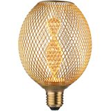 Metallic Glow - LED Globe - E27 - 130lm - 3,5W - 1800K - Messing