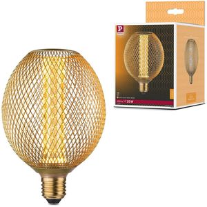 LED-Verlichtingsmiddel - Metallic Glow - Gouden Licht - Messingkleurige Metalen Mand