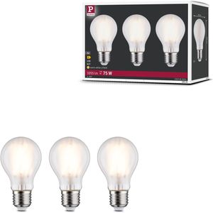 Paulmann - Lampen - Wit - LED - E27 - 3x9 Watt