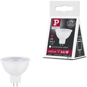 Paulmann - 29104 - LED-Reflector - Wit - 6W 445lm 4000K Dimbaar GU5,3