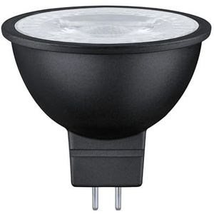 Paulmann 29105 standaard 12 V 3-Step-Dim LED-reflector GU5,3 445 lm 6 W 3000 K dimbaar zwart mat verlichtingsmiddel