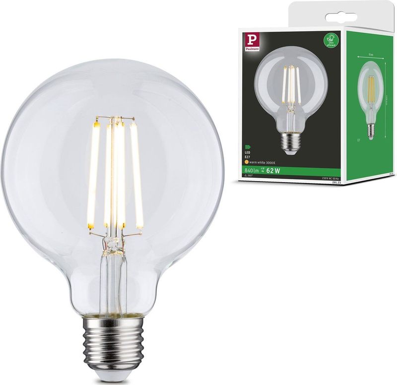 Paulmann - LED Lamp - E27 - 4W - 3000K - 840lm