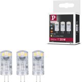 Paulmann - G4 LED-Stiftfitting - Set van 3 - 200 Lumen - Energiezuinig