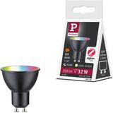 Paulmann - LED Reflector - Zwart Mat - GU10 Fitting - 4,8W - 350lm