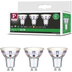 Paulmann - Eco-Line - LED-Reflector - Zilver - 3x450lm 3x2,5W 3000K