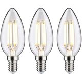 Eco-Line - Kaarslampen - Set van 3 - 3000 K - 3x2,5 W - E14 Fitting