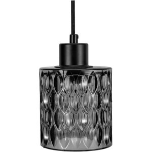 Pauleen Gleaming Magic Hanglamp - E27 - 25W - Ø 10,8cm - Grijs Rookglas