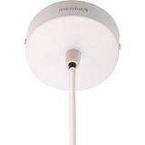 Pauleen Woody Pearl 48201 hanglamp van bamboe, 20 W, wit