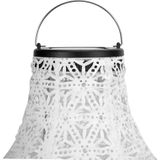 Pauleen 48303 LED-lantaarn op zonne-energie Sunshine Blaze wit IP44 lamp op zonne-energie