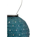 Pauleen LED Solarleuchte »Sunshine Charm Lampion Solar blau Tyvek Vlies«, 1 flammig, Laterne