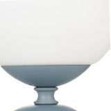 Pauleen 48328 tafellamp Glowing Charm E14 max. 20W blauw, wit keramiek