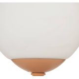 Pauleen 48329 tafellamp Glowing Charm E14 max. 20W roestrood, wit keramiek