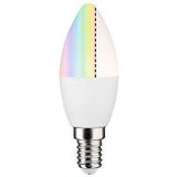 Paulmann 50127 LED lamp kaars Smart Home Zigbee RGBW 6,3 watt dimbaar spaarlamp mat verlichting lampen 2700 K E14