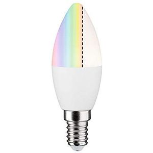Paulmann 50127 LED lamp kaars Smart Home Zigbee RGBW 6,3 watt dimbaar spaarlamp mat verlichting lampen 2700 K E14