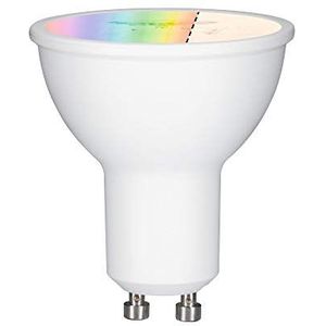 Paulmann 50130 Smart Home Zigbee RGBW 36° reflector LED-lamp 5,5W dimbaar spaarlamp mat verlichting lampen 2700K GU10