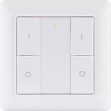 Draadloze schakelaar Paulmann SH ZB Wandtaster Doppelwippe On/Off/Dimm 50134 N/A N/A