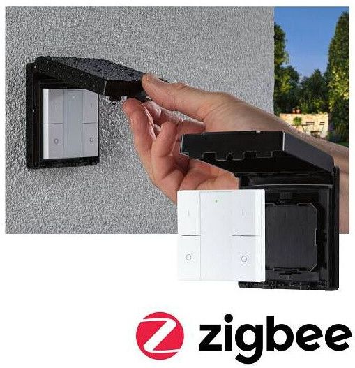 Smart Wandschakelaar - Spatwaterdicht - Zigbee 3.0 - Paulmann