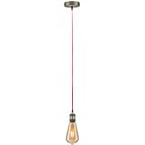 Neordic Pendelleuchte Eldar E27 max. 60W Rot Nickel geb&#252;rstet...