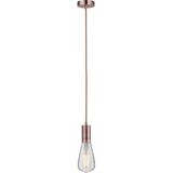 Neordic Pendelleuchte Haldis E27 max. 60W Kupfer dimmbar Metall