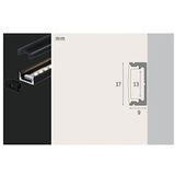 Paulmann - LED-strips - Armaturen - Zwart - Basisprofiel 1m