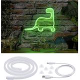 USB LED Strip Neon Colorflex Grün 1m