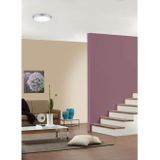 Lunar - LED-paneel - Rond - Mat Chroom - Aluminium - 30 cm