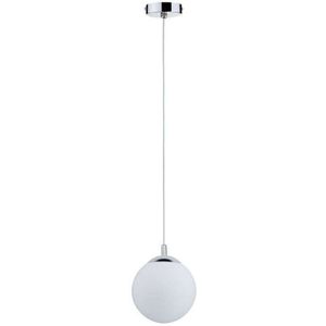 Pendelleuchte Globe IP44 E27 max. 20W Satin Chrom dimmbar
