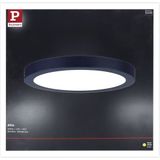 LED Panel Abia rund 300mm 2700K Nachtblau