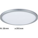 Paulmann LED Panel »Atria Shine IP44 rund 293mm 16W 1600lm 3000K«, 1 flammig, Backlight